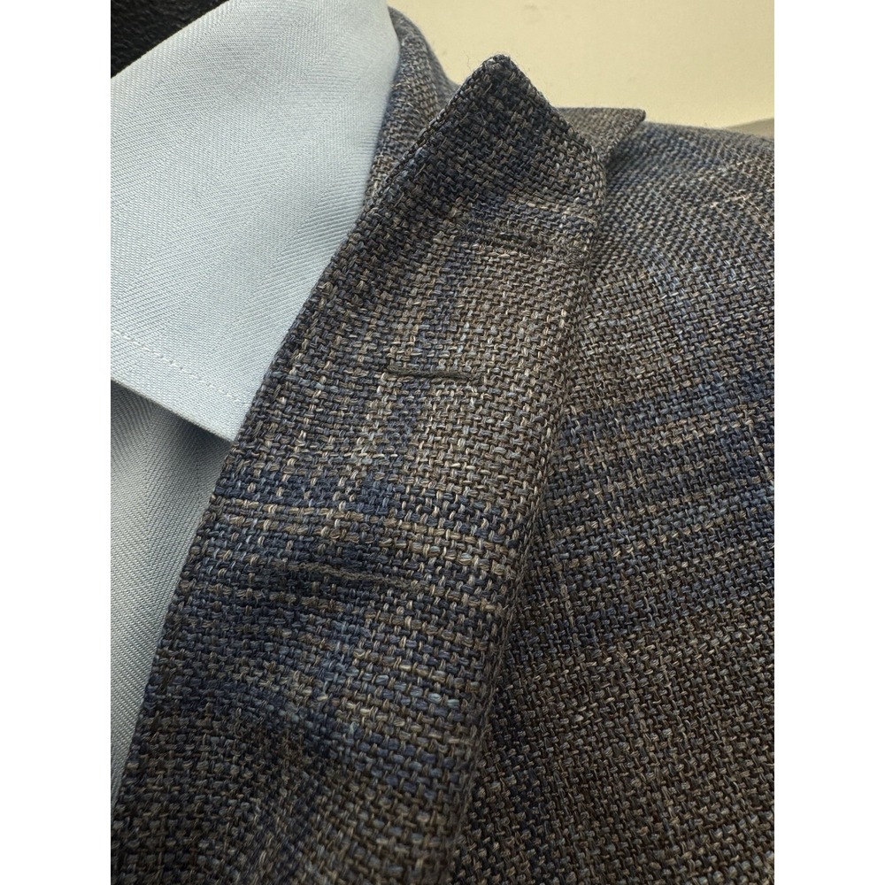 NWT Peter Millar Crown Crafted Dawson Plaid Blazer Jacket Sport Coat 42 R $1295 - Picture 9 of 16